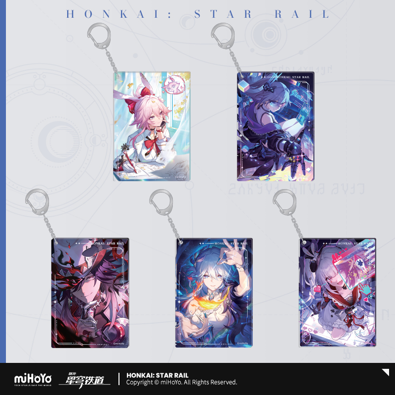 【Pre-Order】Honkai: Star Rail - Light Cone Series Acrylic Keychain Ver.2