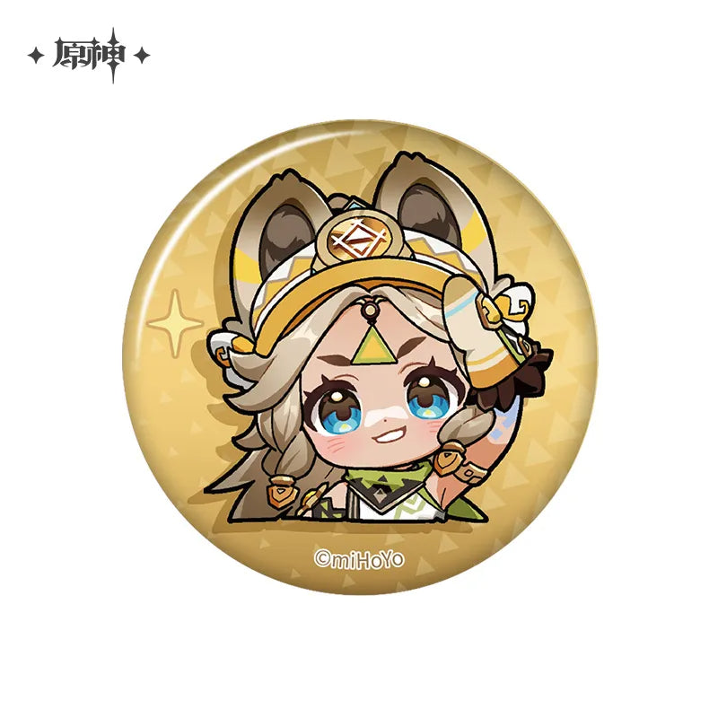 【Pre-Order】Genshin Impact - Natlan Chibi Emoji Series Badge