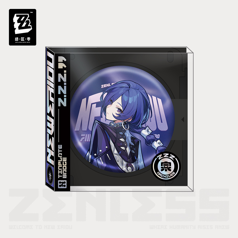 【Pre-Order】Zenless Zone Zero - Standing Design Series Tinplate Badge: Krampus Compliance Authority