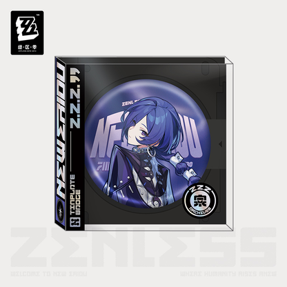 【Pre-Order】Zenless Zone Zero - Standing Design Series Tinplate Badge: Krampus Compliance Authority