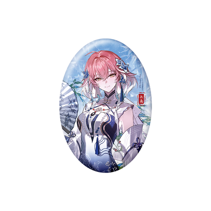 【Pre-Order】Wuthering Waves - Porcelain Radiance Series Tin Badge