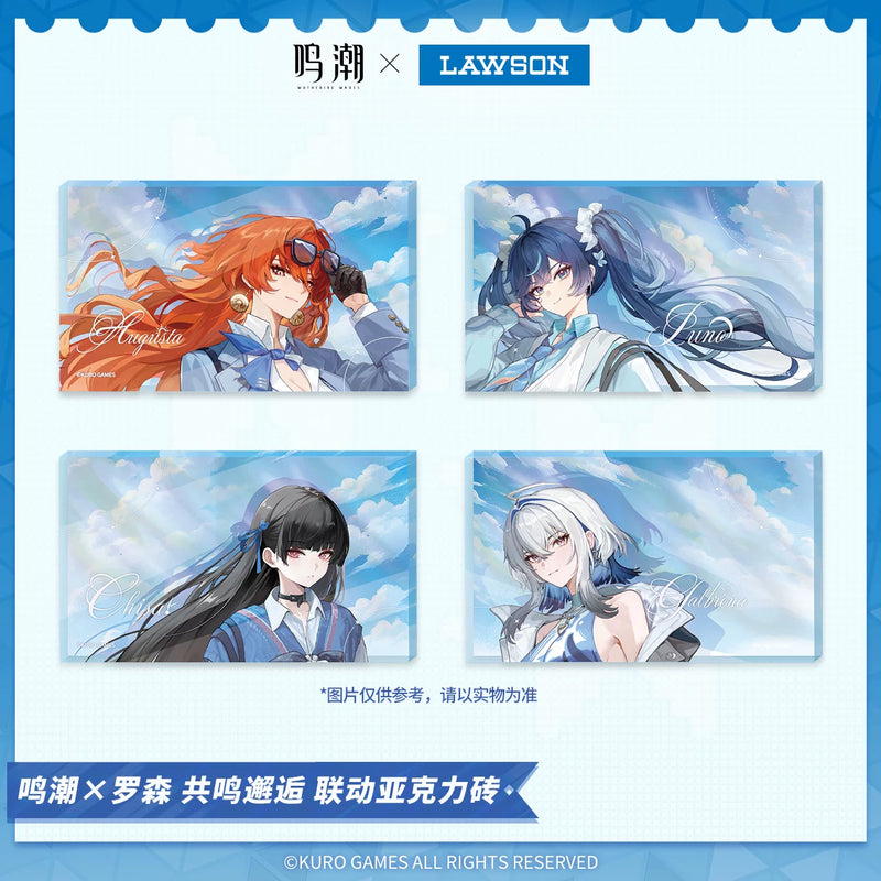 【Pre-Order】Wuthering Waves × LAWSON - Resonant Encounter Collaboration Acrylic Block