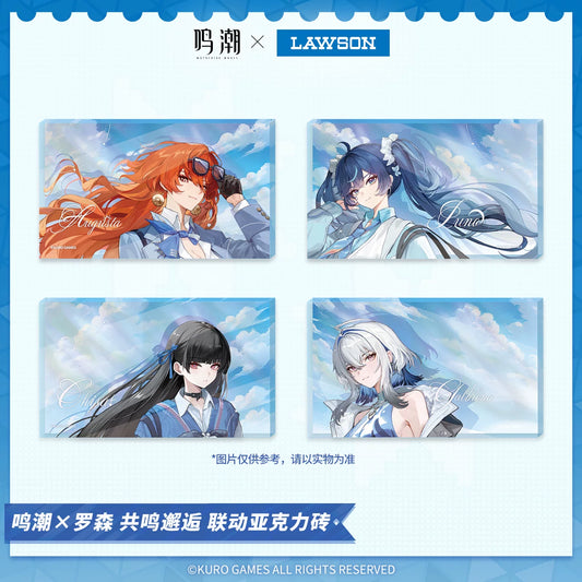 【Pre-Order】Wuthering Waves × LAWSON - Resonant Encounter Collaboration Acrylic Block