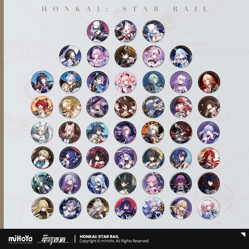 【Pre-Order】Honkai: Star Rail - All-Stars Invite Series Badge