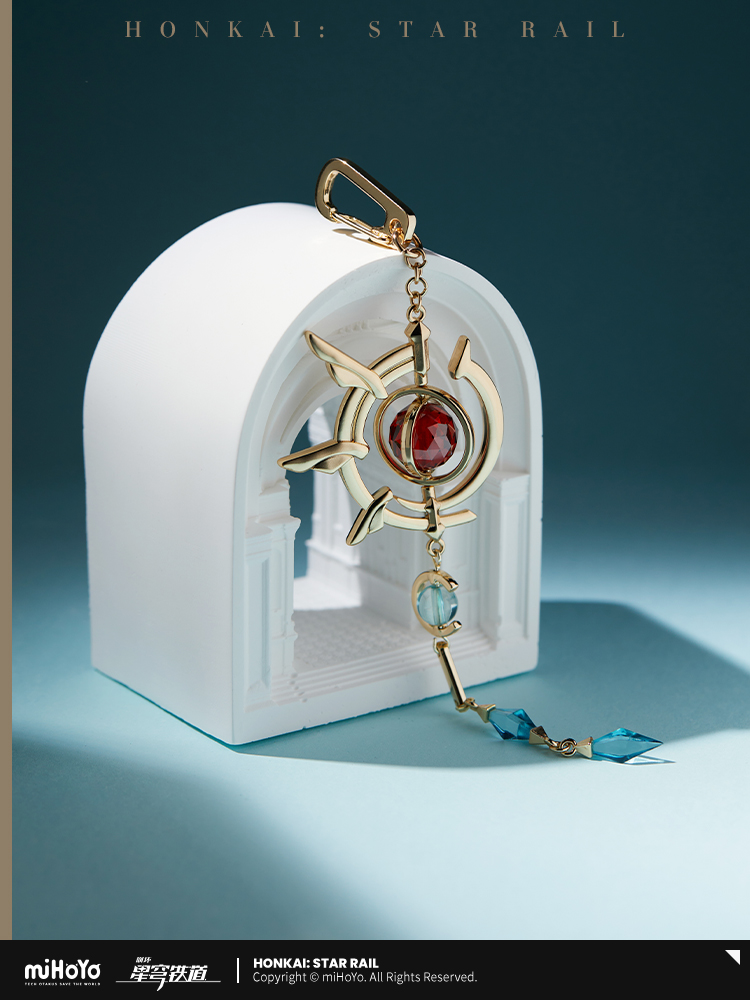 【Pre-Order】Honkai: Star Rail - Anaxa Impression Metal Keychain