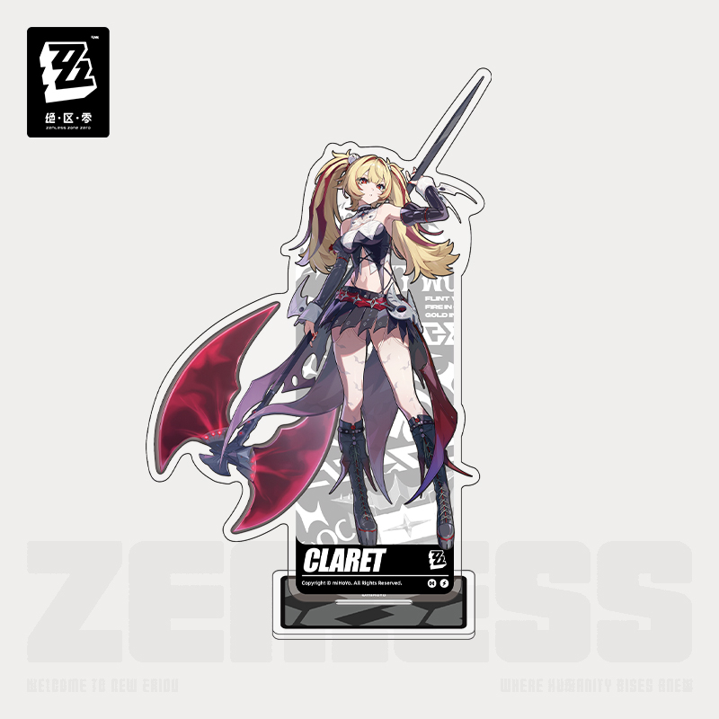 【Pre-Order】Zenless Zone Zero - Standing Design Series Acrylic Standee:  Flint Workshop