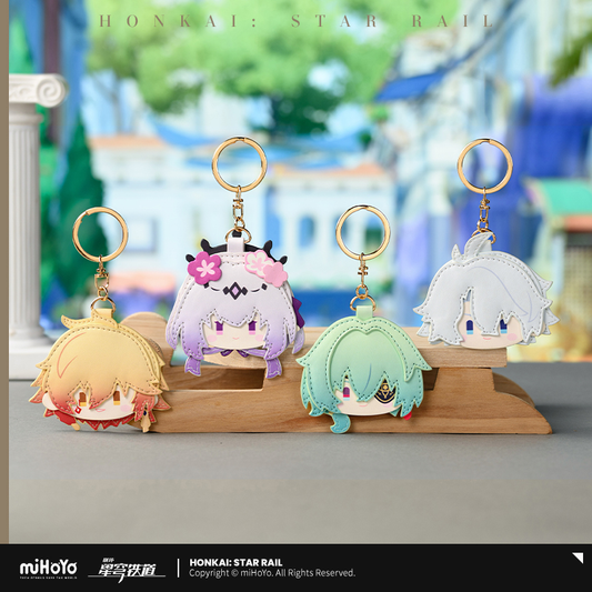 【Pre-Order】Honkai: Star Rail - Big Head Series PU Keychain