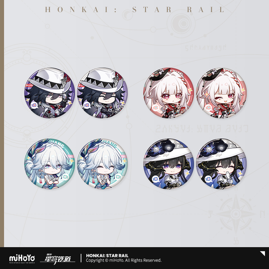 【Pre-Order】Honkai: Star Rail - Owlbert's Reception Room Series Badge Set