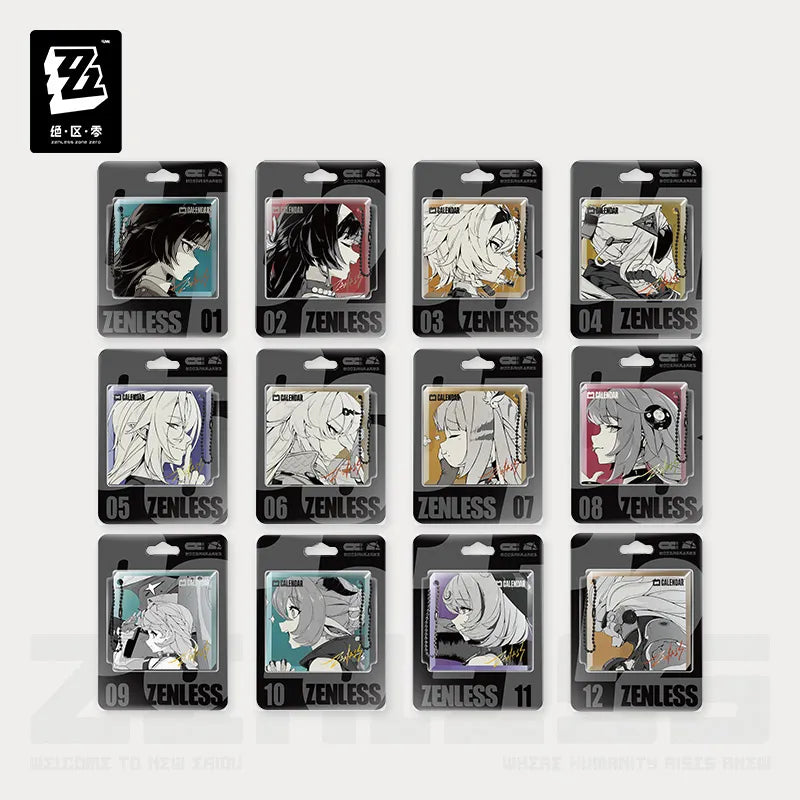 【Pre-Order】Zenless Zone Zero - Temporal Frequencies Series Thick acrylic charm Ver.2