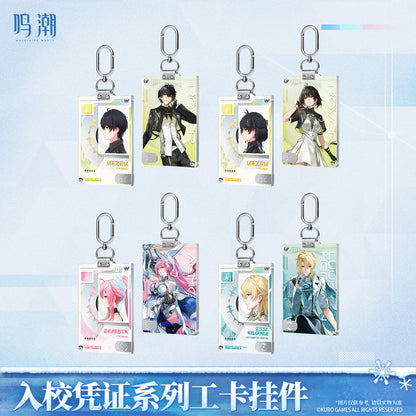 【Pre-Order】Wuthering Waves - Entry Permit Series ID Card Keychain Ver.2