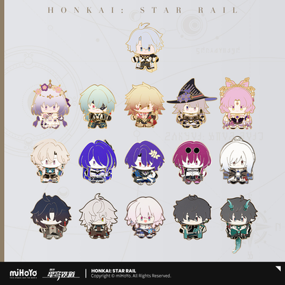 【Pre-Order】Honkai: Star Rail - Chibi Plushie Series Metal Badge