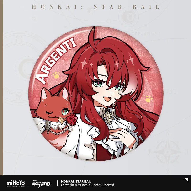 Honkai: Star Rail - Little Cat Series Tinplate Badge