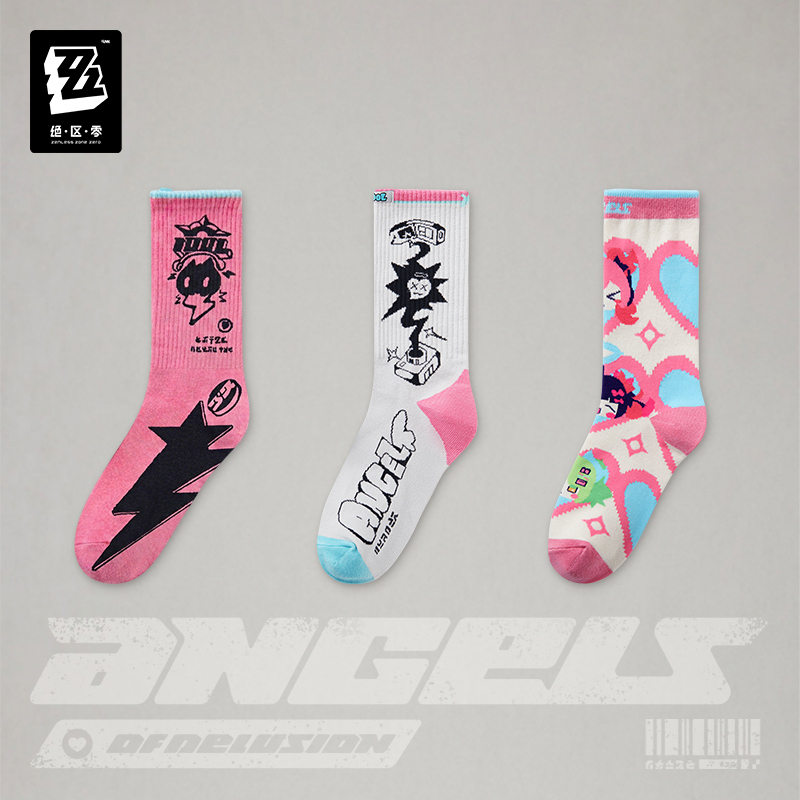 【Pre-Order】Zenless Zone Zero - 3Z STUDIO Angles of Delusion Embroidered Socks Set