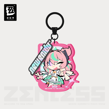 【Pre-Order】Zenless Zone Zero - New Eridu Series Chibi Acrylic Keychain: Angels of Delusion