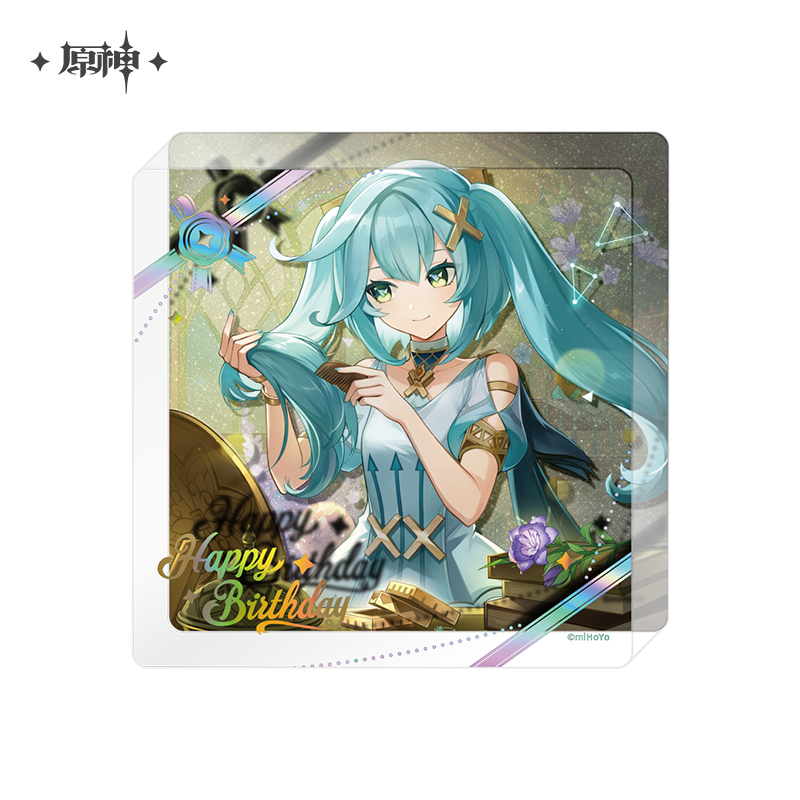 Genshin Impact - Day of Destiny Birthday Series Acrylic Coaster 2025