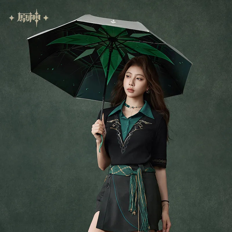 【Pre-Order】Genshin Impact - Alhaitham Impression Series Compact UV Protection Umbrella