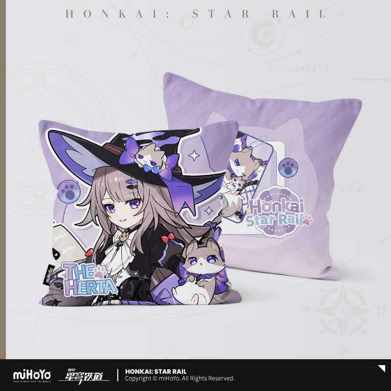 Honkai: Star Rail - Little Cat Series Square Pillow