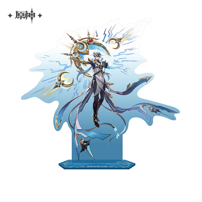 【Pre-Order】Genshin Impact – Apex of Battle Series Badge and Standee