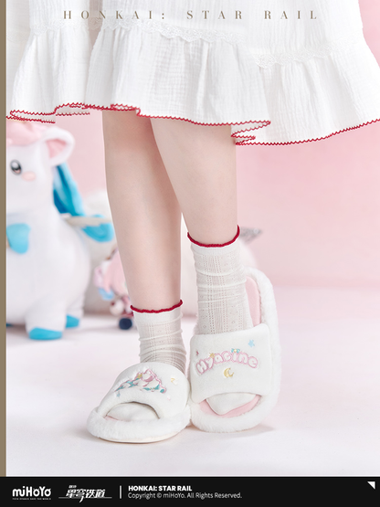 【Pre-Order】Honkai: Star Rail - Hyacine Impression Series Plush Slippers