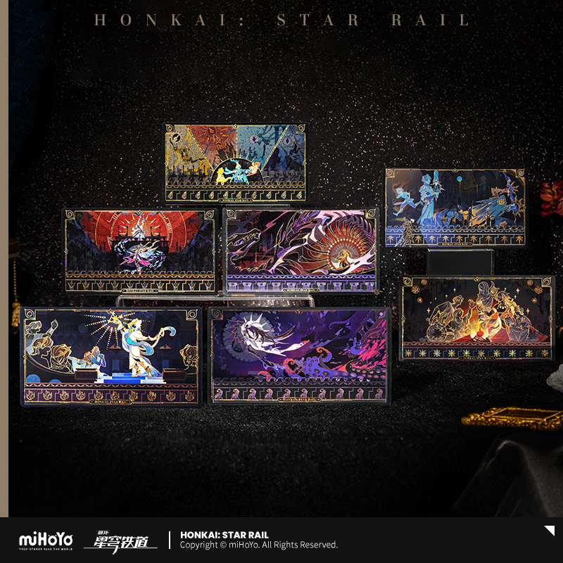 Honkai: Star Rail - Manuscript of Era Nova Series Transparent Clear Card