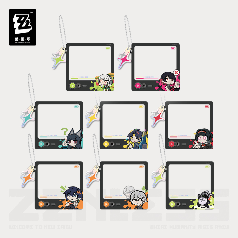 【Pre-Order】Zenless Zone Zero - Wonderland Sparkling Series Chibi Acrylic Photo Card