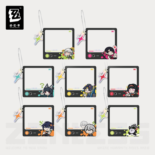 【Pre-Order】Zenless Zone Zero - Wonderland Sparkling Series Chibi Acrylic Photo Card