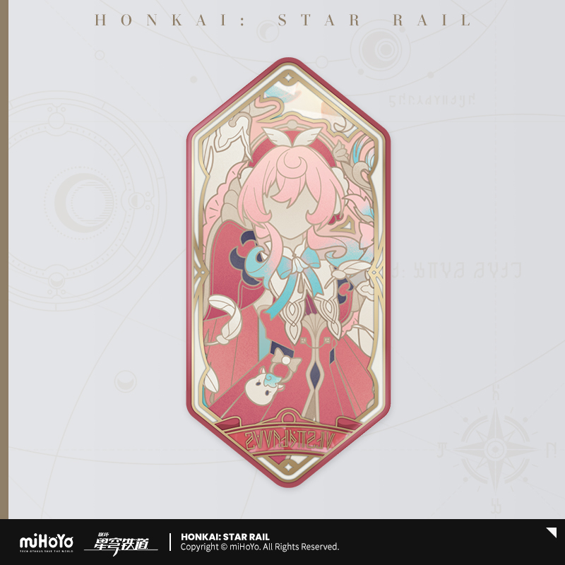 【Pre-order】Honkai: Star Rail - As I've Written Series Tinplate Badge