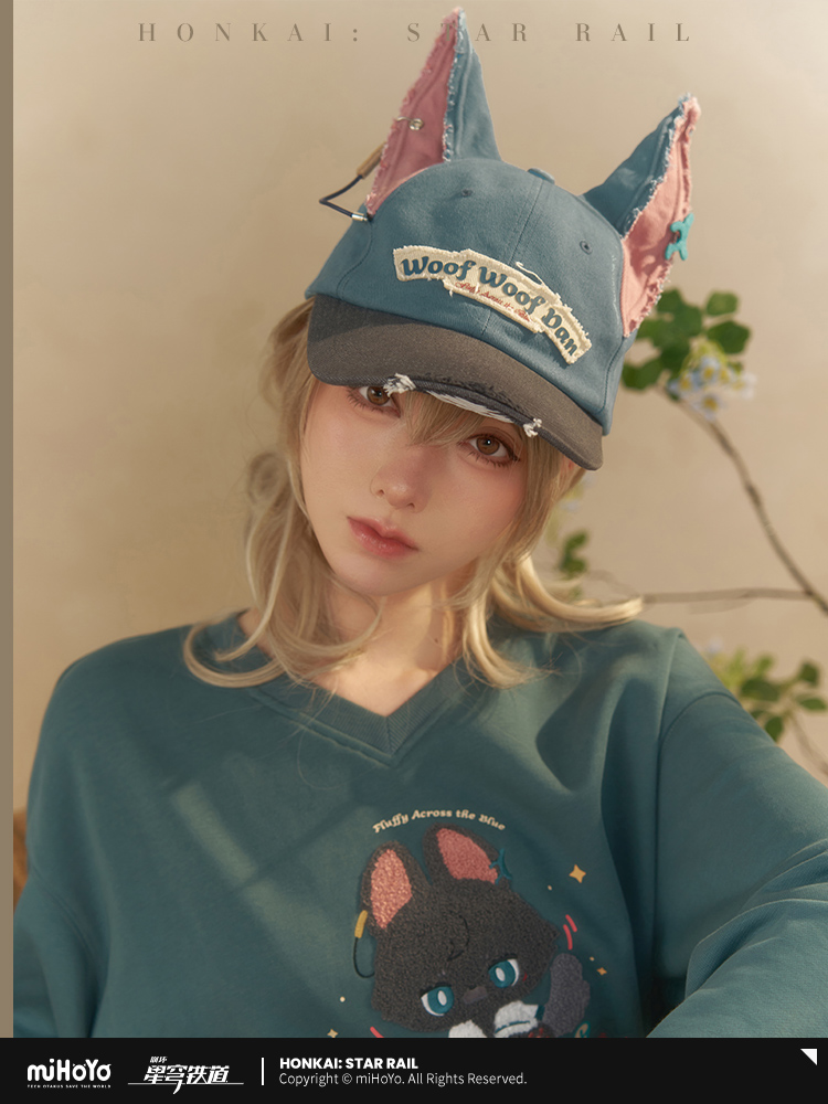 【Pre-Order】Honkai: Star Rail - Fluffy Across the Blue Series Woof Woof Dan Baseball Cap