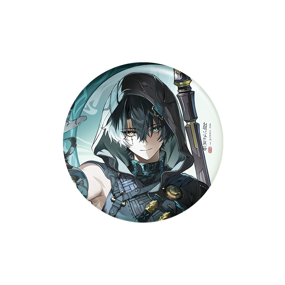 【Pre-Order】Wuthering Waves - Xuanfang Myriad Series Tin Badge Ver.2