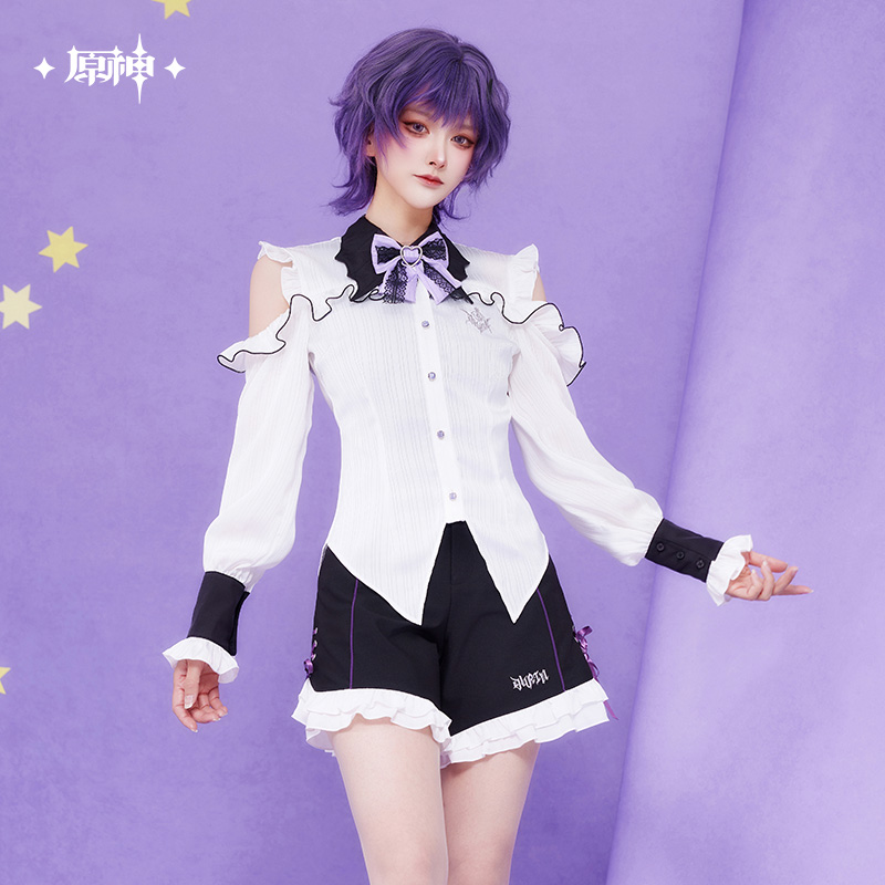 【Pre-order Deadline: JUNE 19TH】Genshin Impact - Durin Impression Coat Off-Shoulder Long-Sleeve Shirt
