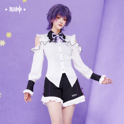 【Pre-order Deadline: JUNE 19TH】Genshin Impact - Durin Impression Coat Off-Shoulder Long-Sleeve Shirt