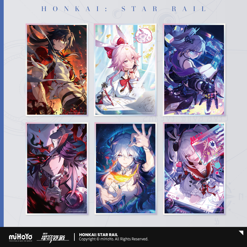 【Pre-Order】Honkai: Star Rail - Light Cone Series Acrylic Shikishi Ver.2