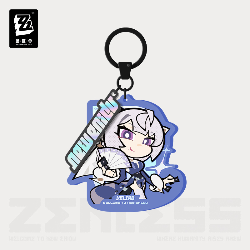 【Pre-Order】Zenless Zone Zero - New Eridu Series Chibi Acrylic Keychain: External Strategy Department