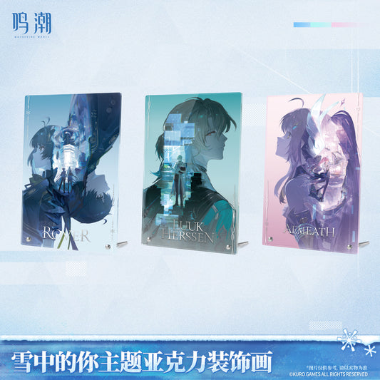 【Pre-Order】Wuthering Waves You Who Walk in Snow Themed Acrylic Art Panel