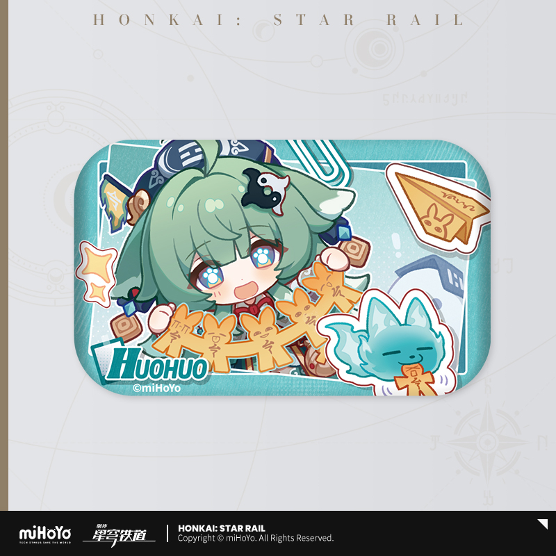 【Pre-Order】Honkai: Star Rail - Pom-Pom Photo Album Series Tinplate Badge