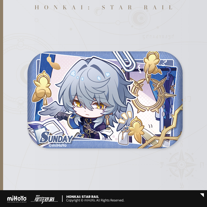 【Pre-Order】Honkai: Star Rail - Pom-Pom Photo Album Series Tinplate Badge