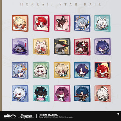 Honkai: Star Rail - Pom-Pom Gallery Quicksand Acrylic Fridge Magnet