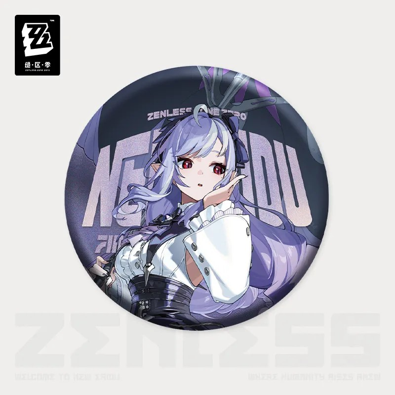 【Pre-Order】Zenless Zone Zero - Standing Design Series Tinplate Badge: Mockingbird