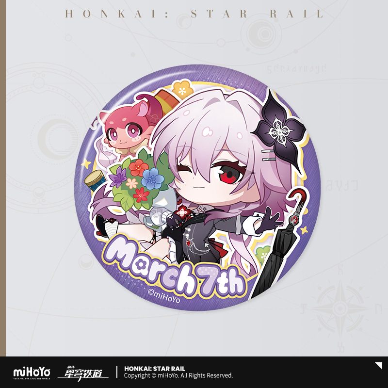 【Pre-Order】Honkai: Star Rail - Autumn Festival Series Chibi Tinplate Badge Ver.2