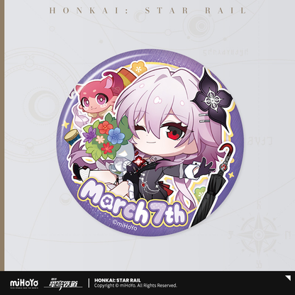 【Pre-Order】Honkai: Star Rail - Autumn Festival Series Chibi Tinplate Badge Ver.2