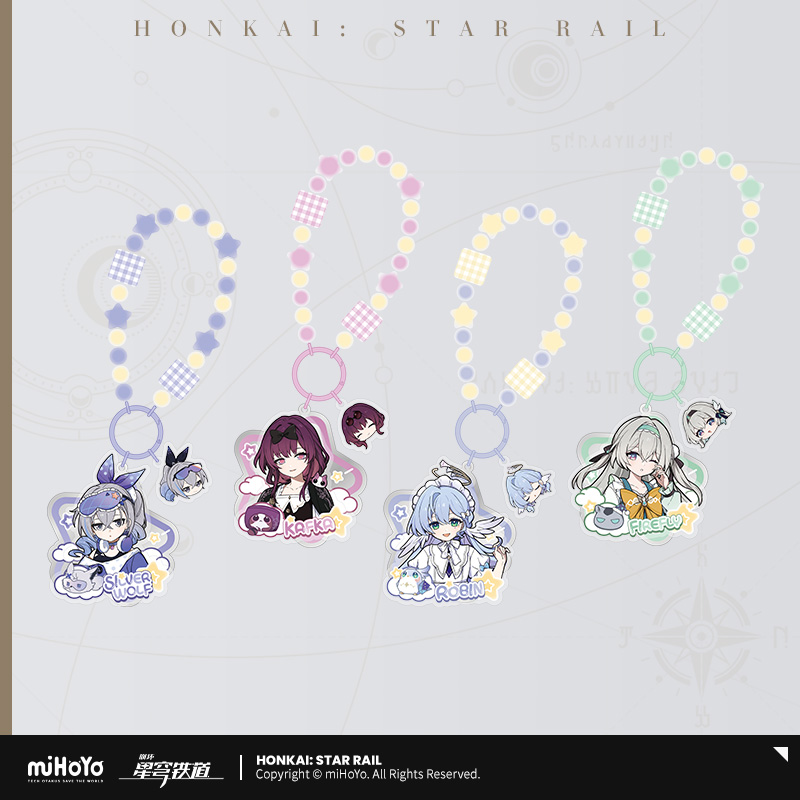 【Pre-Order】Honkai: Star Rail - Girls' Dormitory Series Acrylic Keychain