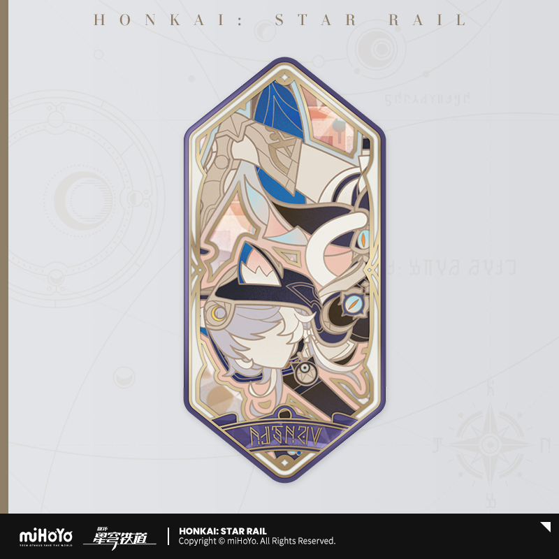 【Pre-order】Honkai: Star Rail - As I've Written Series Tinplate Badge