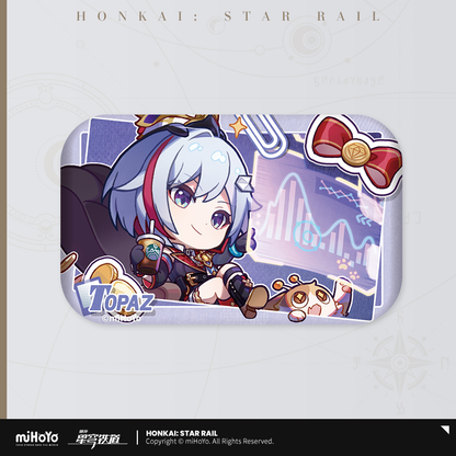 【Pre-Order】Honkai: Star Rail - Pom-Pom Photo Album Series Tinplate Badge