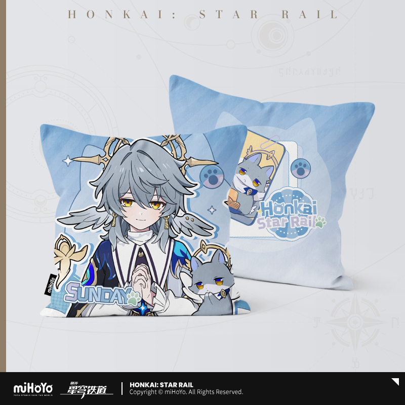 Honkai: Star Rail - Little Cat Series Square Pillow