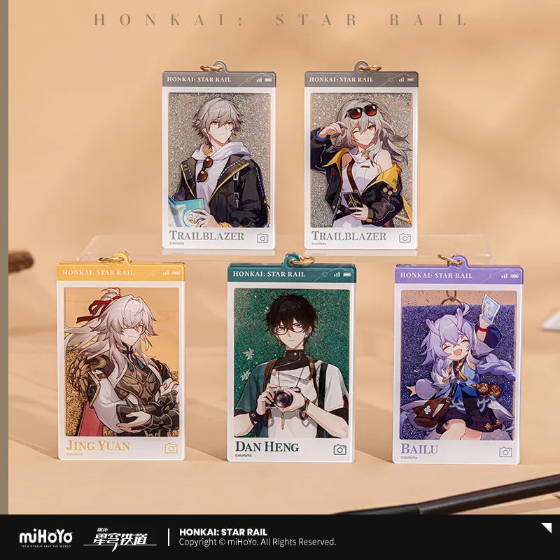 Honkai: Star Rail - Express Travel Acrylic Sanddrift Keychain