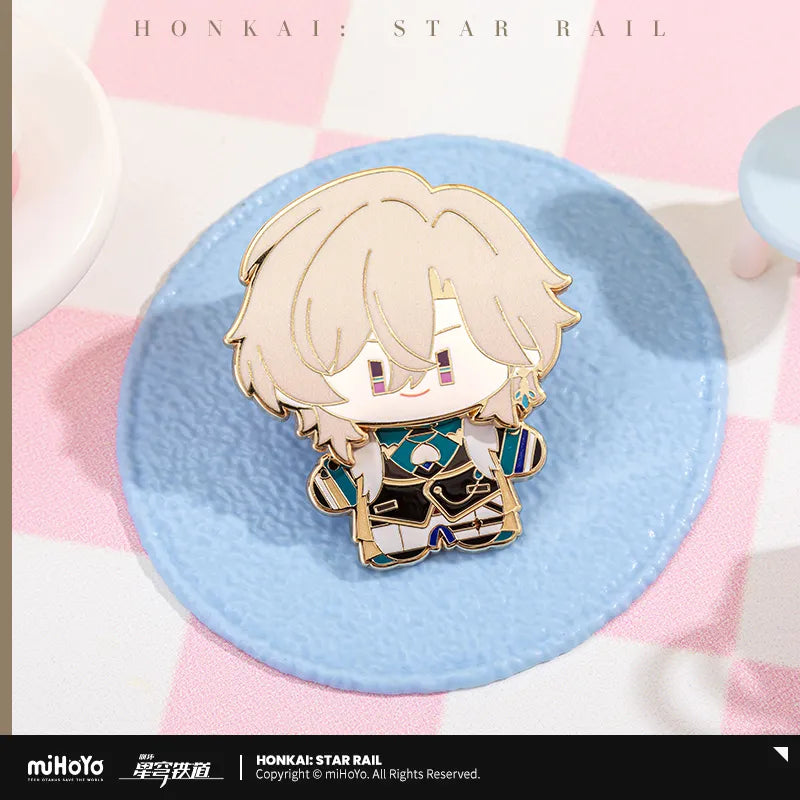 【Pre-Order】Honkai: Star Rail - Chibi Plushie Series Metal Badge