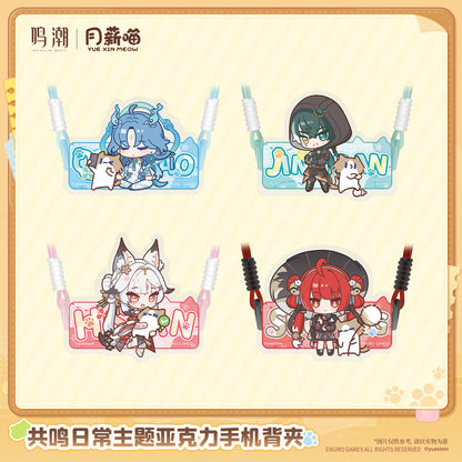 【Pre-Order】Wuthering Waves × YUE XIN MEOW - Daily Resonance Themed Acrylic Phone Grip