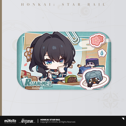 【Pre-Order】Honkai: Star Rail - Pom-Pom Photo Album Series Tinplate Badge