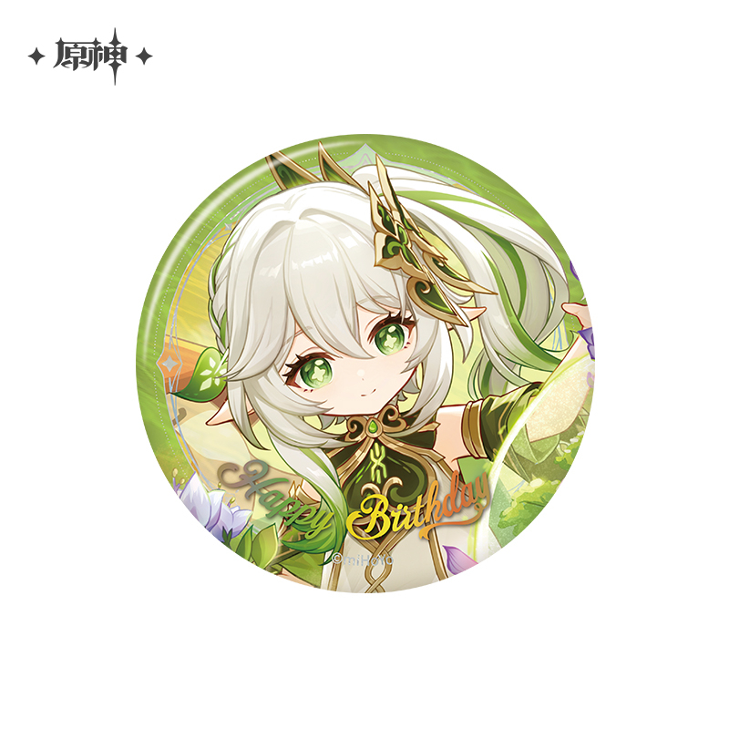 【Pre-Order】Genshin Impact - Happy Birthday 2025 Series Character Badge