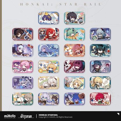 【Pre-Order】Honkai: Star Rail - Pom-Pom Photo Album Series Tinplate Badge